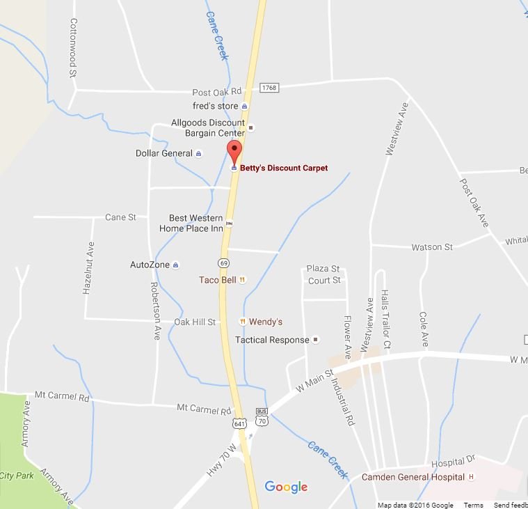 Betty's Discount Carpet Logo