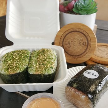 Cafe Kai - My order of spicy tuna and teriyaki masubi - Cafes Near Me - Bremerton, Washington Cafe Kai - My order of spicy tuna and teriyaki masubi - Cafes Near Me - Bremerton, Washington