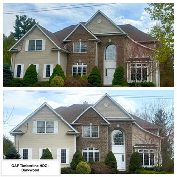 Up and Above Contractors - Completed Job in Sparta, NJ. This beautiful home got a roof upgrade! GAF Timberline HDZ Barkwood Shingles were applied to com... - Roofing Near Me - Andover, New Jersey Up and Above Contractors - Completed Job in Sparta, NJ. This beautiful home got a roof upgrade! GAF Timberline HDZ Barkwood Shingles were applied to com... - Roofing Near Me - Andover, New Jersey