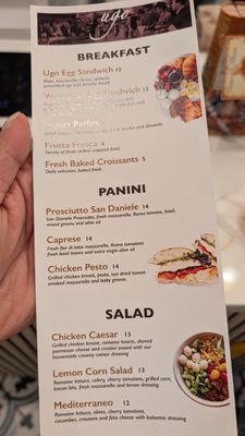 Menu photo 4 Ugo Redondo Beach, CA