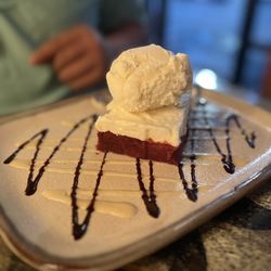 Dumbwaiter Restaurant - Red velvet cheesecake