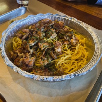 Nguyen's Kitchen - Garlic Noodles with House Chicken - Vietnamese Near Me - Orange, California Nguyen's Kitchen - Garlic Noodles with House Chicken - Vietnamese Near Me - Orange, California