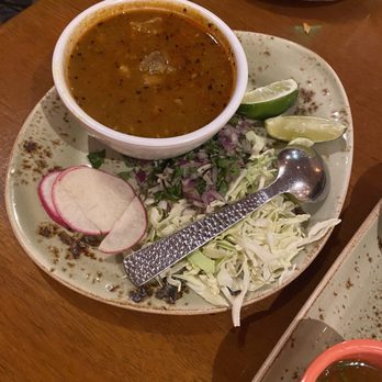 Ritas Cantina - Cup of pozole - Mexican Near Me - Funner, California