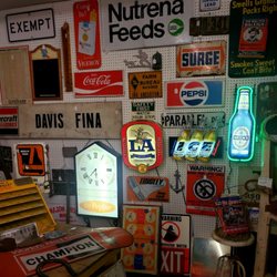 Running Rabbit Antiques & General Store - Man cave booth