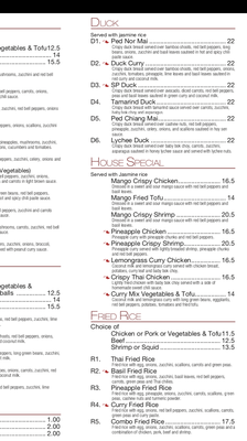 Menu photo 5 Thai Chili House Hillsborough, NJ