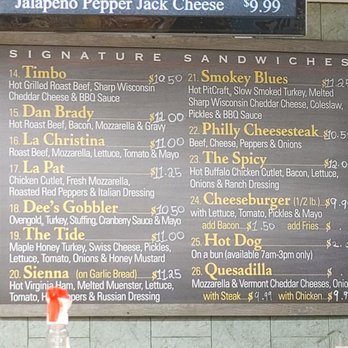 Deirdre Maeve's Supermarket - the menu - Grocery Near Me - Rockaway Pt, New York