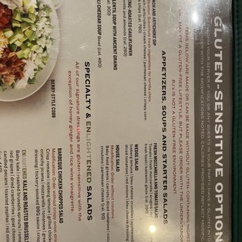 BJ's Restaurant & Brewhouse - Gluten sensitive... but items are confirmed to already be cooked with flour in it. - American Near Me - Concord, California