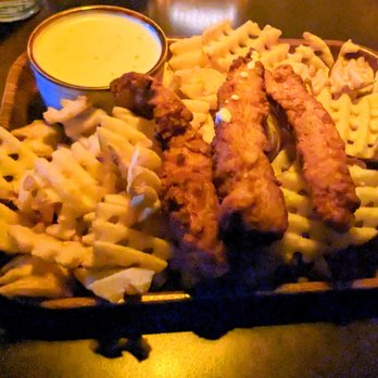 Doug Fir Lounge - Tasty chicken fingers but small portion. - American Near Me - Portland, Oregon Doug Fir Lounge - Tasty chicken fingers but small portion. - American Near Me - Portland, Oregon
