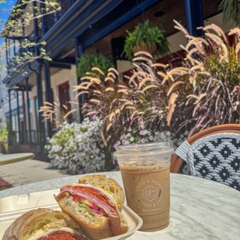 Crust & Crumb - Italian sandwich and Iced Mocha Latte - Bakeries Near Me - Prospect, Kentucky