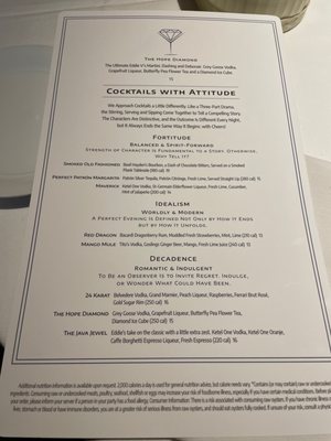 Menu photo 8 Eddie V's Prime Seafood Plano, TX