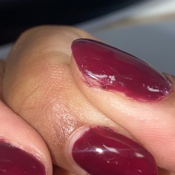 Nail Bar - She said nothing was wrong with my nails and that I was looking for problems and this was how she did everyone's nails - Nail Salons Near Me - North Miami, Florida Nail Bar - She said nothing was wrong with my nails and that I was looking for problems and this was how she did everyone's nails - Nail Salons Near Me - North Miami, Florida