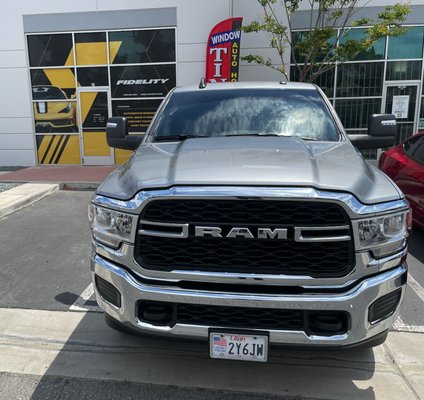 Dodge Ram - High performance window tint on Dodge Ram Dodge Ram - High performance window tint on Dodge Ram