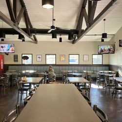 Landmark at The Creek - Dining room before the crowd arrived.