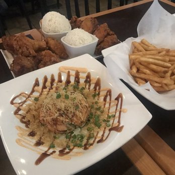 Bonchon Centreville - Wings, Drums, French Fries, and Salmon Avocado Ball - Korean Near Me - Centreville, Virginia Bonchon Centreville - Wings, Drums, French Fries, and Salmon Avocado Ball - Korean Near Me - Centreville, Virginia
