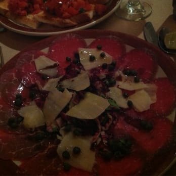 Piccolo Mondo - Carpaccio appetizer - Italian Near Me - Arlington, Texas Piccolo Mondo - Carpaccio appetizer - Italian Near Me - Arlington, Texas