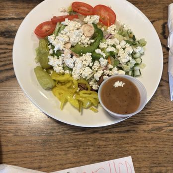 Mellow Mushroom - Greek Salad - Pizza Near Me - Chesterfield, Missouri Mellow Mushroom - Greek Salad - Pizza Near Me - Chesterfield, Missouri
