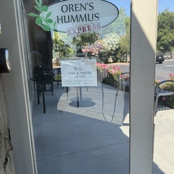 Oren's Hummus Express - Exterior - Falafel Near Me - Palo Alto, California Oren's Hummus Express - Exterior - Falafel Near Me - Palo Alto, California
