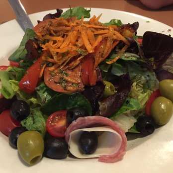 Roseland Apizza - Shared the salad - big enough for 2 or 3 - Pizza Near Me - Derby, Connecticut Roseland Apizza - Shared the salad - big enough for 2 or 3 - Pizza Near Me - Derby, Connecticut