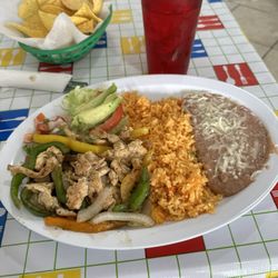 La Cabana Restaurant - Chicken Fajitas