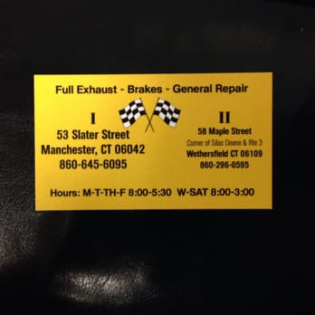 Pop's Exhaust Custom Pipes II - Locations, hours and phone numbers - Auto Parts & Supplies Near Me - Wethersfield, Connecticut