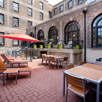 Chicago Getaway Hostel - Outdoor Patio - Hostels Near Me - Chicago, Illinois Chicago Getaway Hostel - Outdoor Patio - Hostels Near Me - Chicago, Illinois