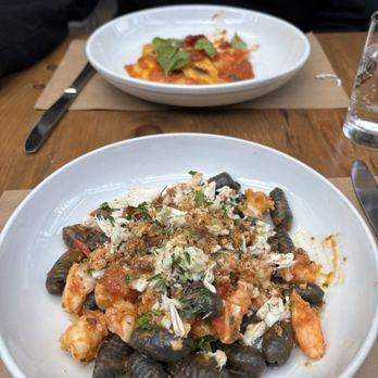 Aurora - Squid ink cavatelli - Italian Near Me - Brooklyn, New York