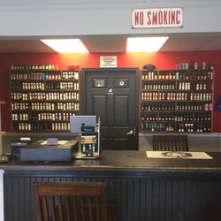 Vape Dynamiks Warehouse - E-liquid wall