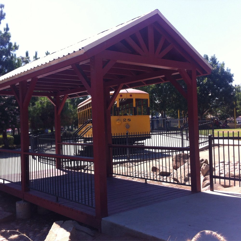 Trolley Creek Park - Old wood bridge replica - Parks Near Me - Fresno, California Trolley Creek Park - Old wood bridge replica - Parks Near Me - Fresno, California