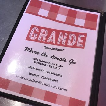 Grande Italian Restaurant - Italian Near Me - McMurray, Pennsylvania