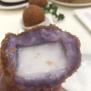 Yue Restaurant - Taro Balls with Filling - Seafood Near Me - Richmond, British Columbia Yue Restaurant - Taro Balls with Filling - Seafood Near Me - Richmond, British Columbia