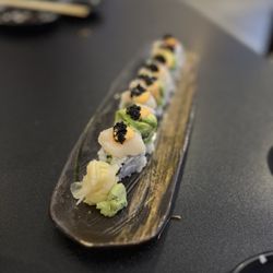 Spicy scallops