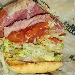 Firehouse Subs Schofield Ave - Nuked my Lettuce & tomates on a sub that is supposed to be cold. Soggy BS