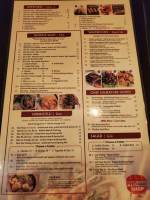 Menu photo 7 Pho Shop New York, NY Menu photo 7 Pho Shop New York, NY