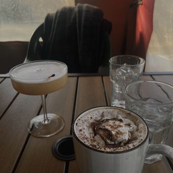 McKay Cottage Restaurant - Mckay Mocha & Maple Whiskey Sour - American Near Me - Bend, Oregon
