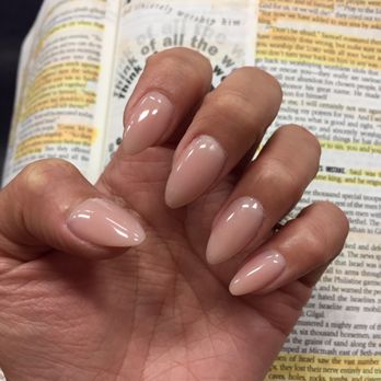 Bora Bora Nail Salon - Colored powder overlay on my real nails. #291 Natural Way. By Joanne. - Nail Salons Near Me - Houston, Texas