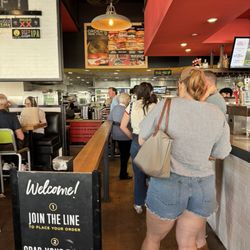 Waiting in line