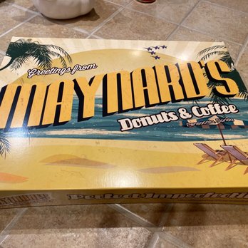 Maynard's Donuts & Coffee - the box - Donuts Near Me - Pensacola, Florida Maynard's Donuts & Coffee - the box - Donuts Near Me - Pensacola, Florida