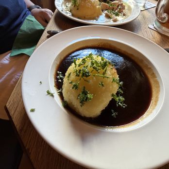 Hackethals - side of potato dumpling with red wine sauce - German Near Me - Berlin, BE
