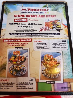 Menu photo 2 Pinchers Wesley Chapel, FL Menu photo 2 Pinchers Wesley Chapel, FL