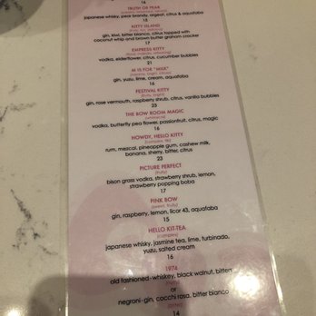 Hello Kitty Cafe - Drink menu - Cafes Near Me - Irvine, California Hello Kitty Cafe - Drink menu - Cafes Near Me - Irvine, California