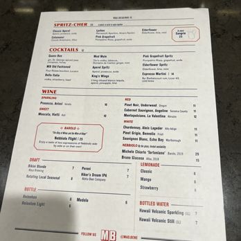 Mad Bene - Drink menu - Italian Near Me - Kapolei, Hawaii Mad Bene - Drink menu - Italian Near Me - Kapolei, Hawaii