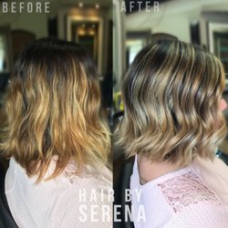 W3 Salon - Check out this inspiring before and after.  This is a Balayage.