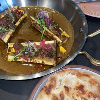 Copra - Bone marrow and paratha, what a combo - Indian Near Me - San Francisco, California Copra - Bone marrow and paratha, what a combo - Indian Near Me - San Francisco, California