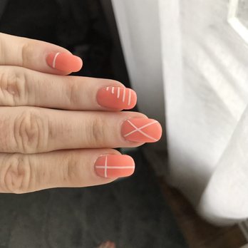 Pink Mani Pedi - Minimal design by KC with matching pedicure - Nail Salons Near Me - Burlington, New Jersey Pink Mani Pedi - Minimal design by KC with matching pedicure - Nail Salons Near Me - Burlington, New Jersey