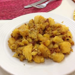 Bacan Macut - Machuco (plátano con asiento de chicharrón)
