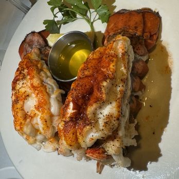 Chicago Oyster House - Twin Lobster Tails - Seafood Near Me - Chicago, Illinois