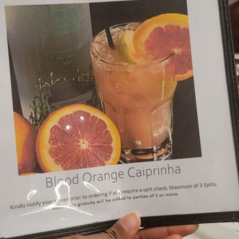 Rodizio Grill Brazilian Steakhouse Annapolis - Drink of the day - Brazilian Near Me - Annapolis, Maryland