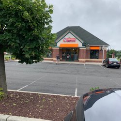 Dunkin' - Drive thru & plenty of parking.