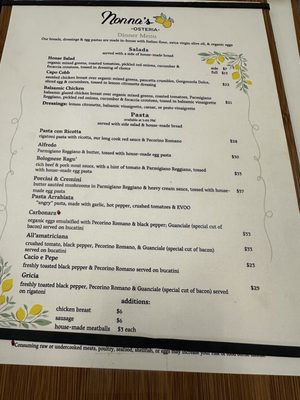 Menu photo 8 Nonna’s Osteria Restaurant Wasilla, AK Menu photo 8 Nonna’s Osteria Restaurant Wasilla, AK