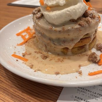 Sixty Vines - Carrot Cake Pancakes - Pizza Near Me - Raleigh, North Carolina Sixty Vines - Carrot Cake Pancakes - Pizza Near Me - Raleigh, North Carolina